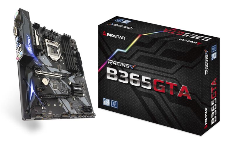 Материнская плата Biostar Racing B365GTA s1151 B365 4xDDR4 HDMI-VGA ATX
