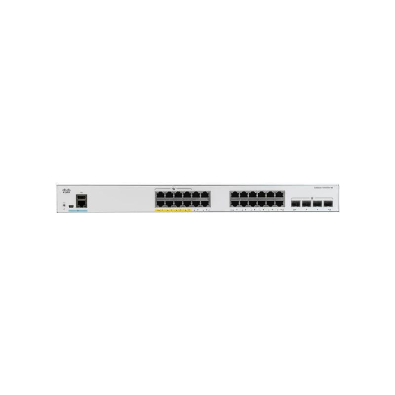 Коммутатор Cisco Catalyst 1000 24port GE, 4x1G SFP