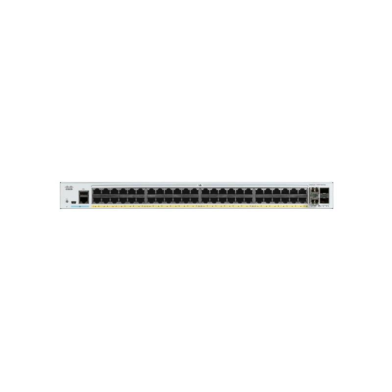 Коммутатор Cisco Catalyst 1000 48port GE, POE, 4x1G SFP